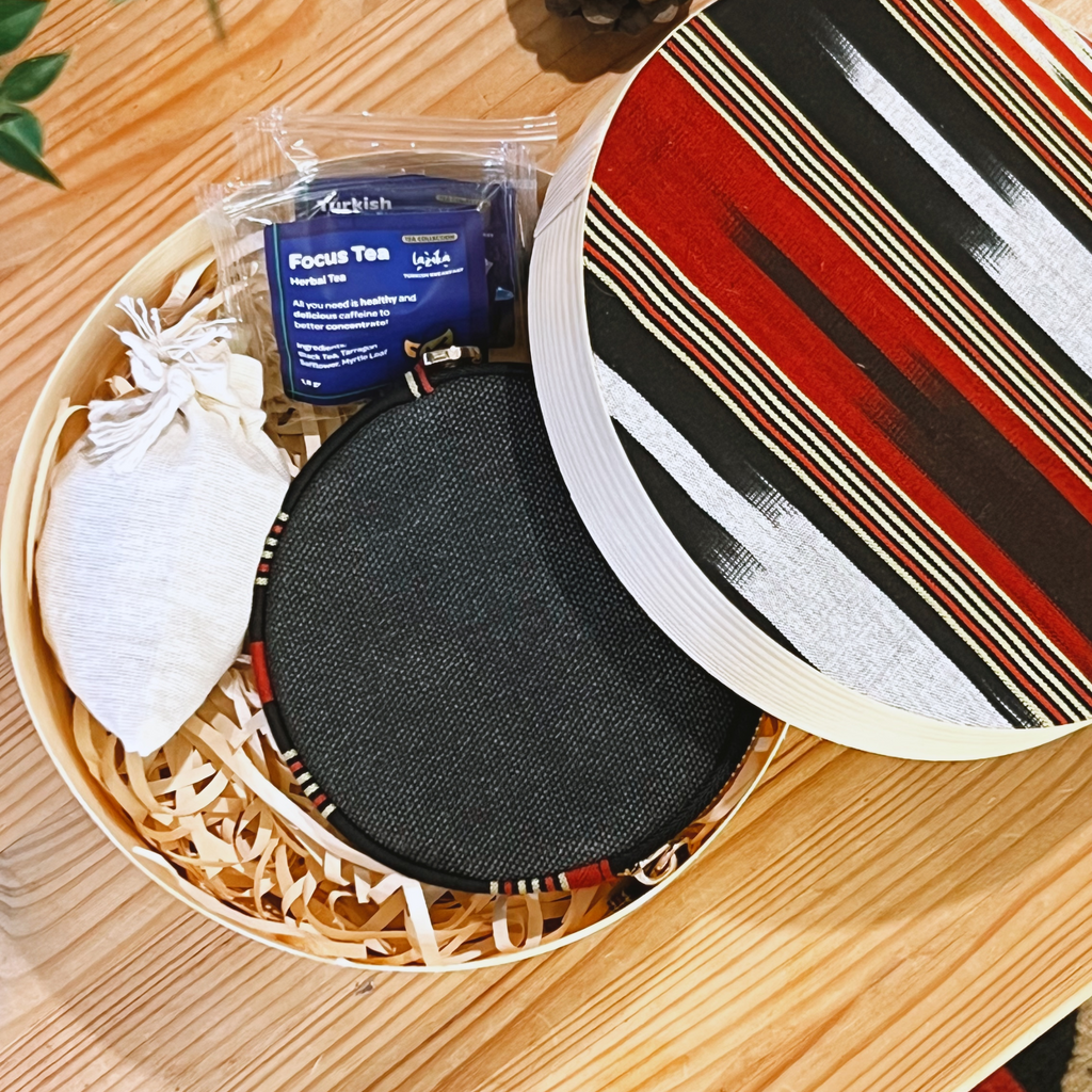 Cüzdanlı Peştemal Kaplı Tanışma Kutu - K'ai&Vrosi 